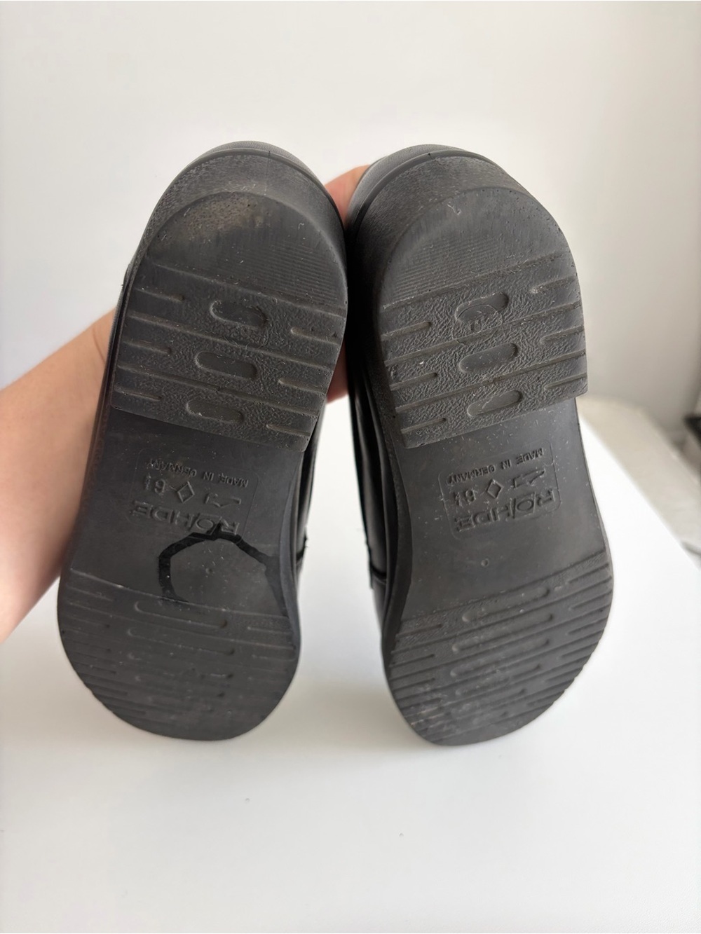 Vintage Rohde Made in Germany Leather Loafers - Old Money - Size 6.5 - Picture 5 of 6